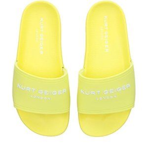 NWT KURT GEIGER LONDON  Men's Slip On Pool Slide Sandals